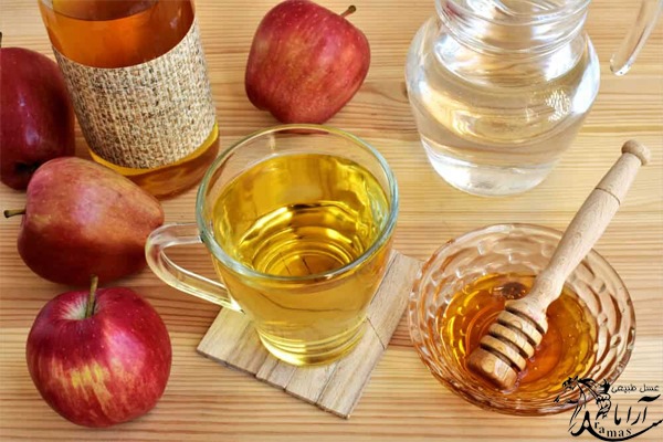 درمان گلو درد با عسل و سرکه