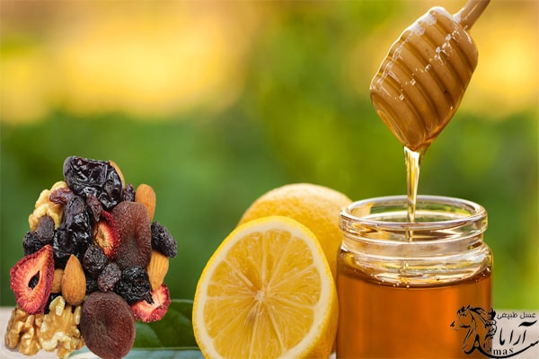 عسل و گردو برای لاغری