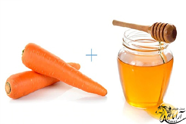 ماسک عسل و هویج